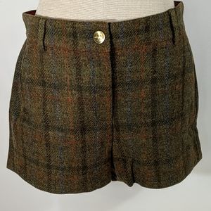 NWT Women's Boast Brown Tweed Shorts Size 4